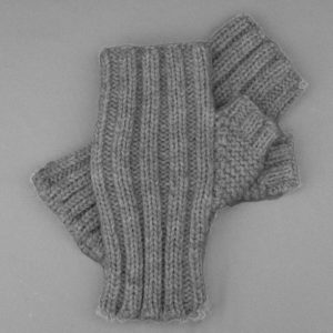 Fingerless Mittens Winter Gloves Merino Wool